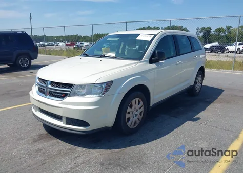 2014 Dodge Journey American Value Pkg z USA, uszkodzony, nr VIN 3C4PDCAB3ET134824